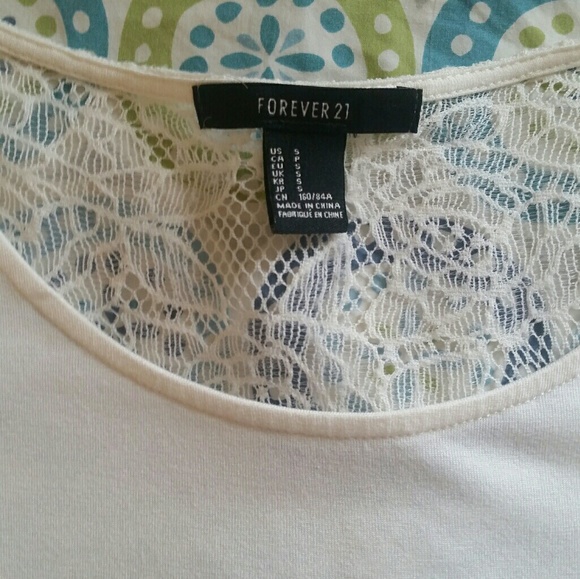 Lace Back Forever 21 Top - Picture 2 of 3